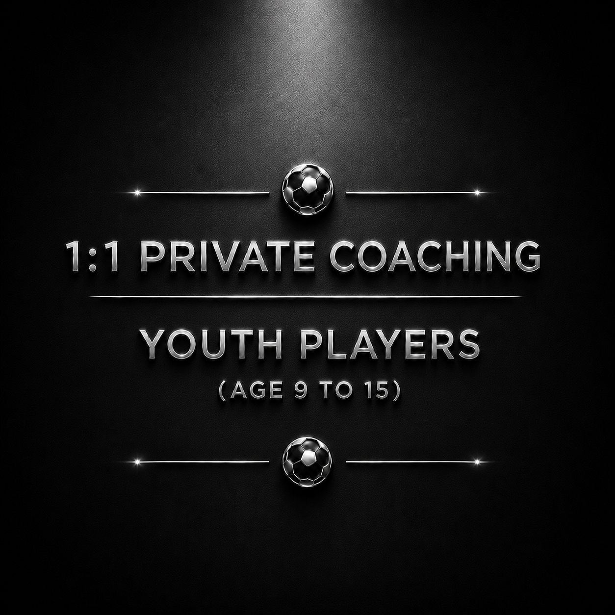 1:1 PRIVATE COACHING (YOUTH)