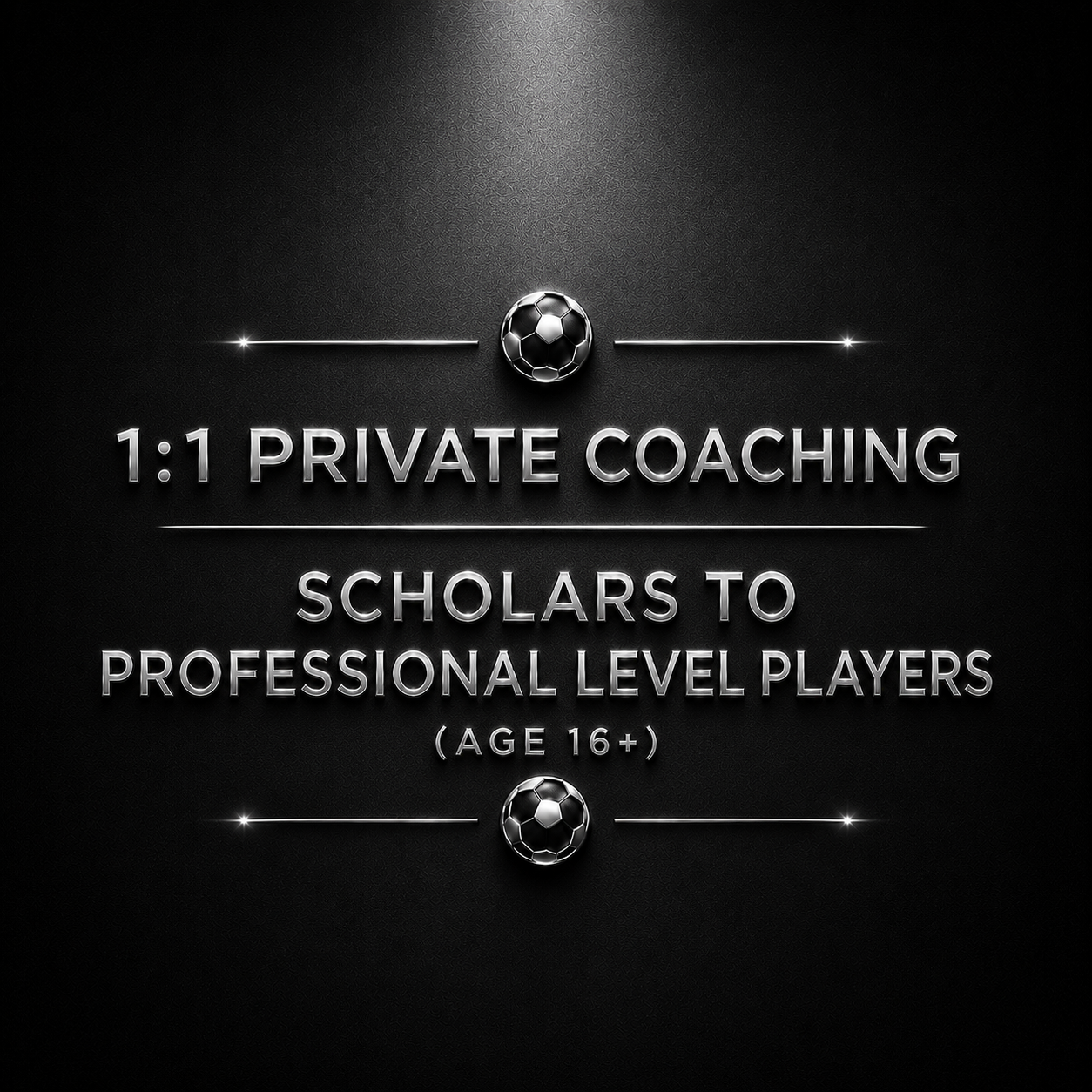 1:1 PRIVATE COACHING (16+)